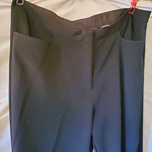 The Limited Stretch Black Dress Pants Womens Size 14 Wide Leg Bootcut - Picture 5 of 6